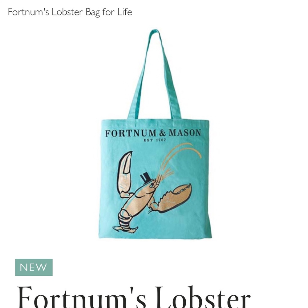 F&M Lobster Canvas Tote